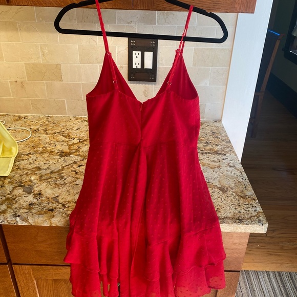 Meshki Red Dress - Picture 3 of 3